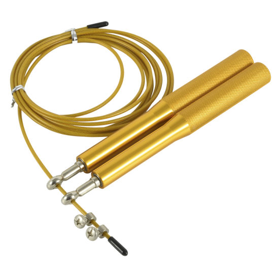 Metal Speed Rope Gold - Click Image to Close